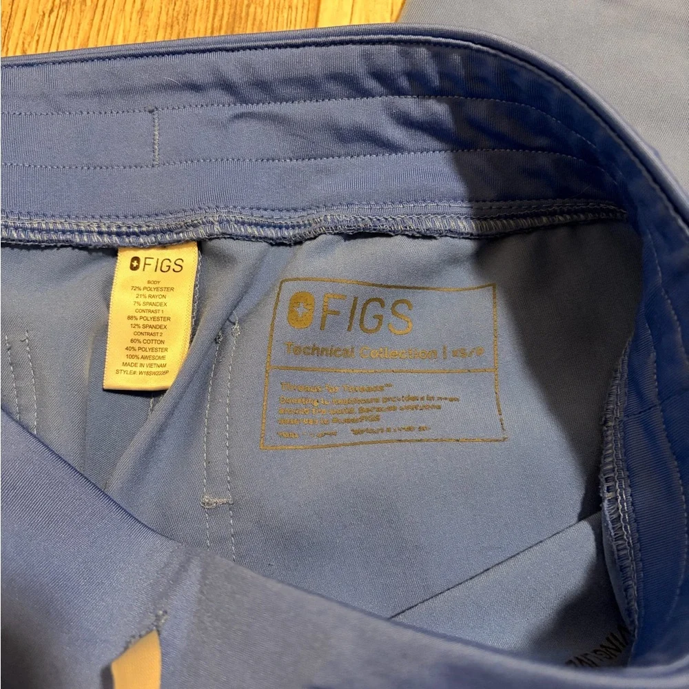 Figs Zamora Joggers Xs/P Ceil Blue - Picture 4 of 4